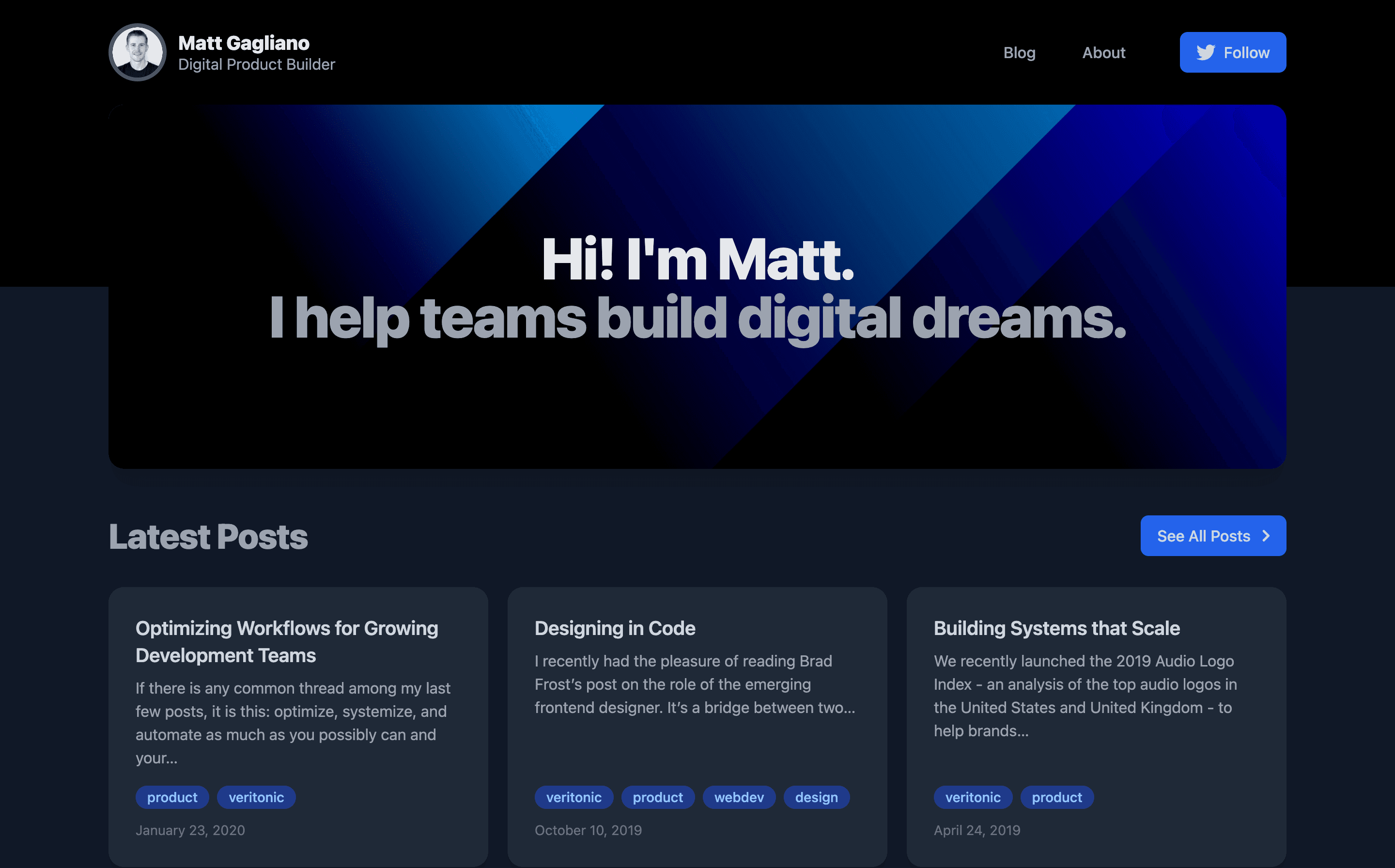 Old Website